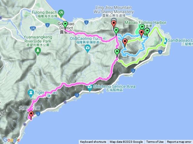 20230211貢寮卯澳盧福連國小三山羊路(大埔古道)O行