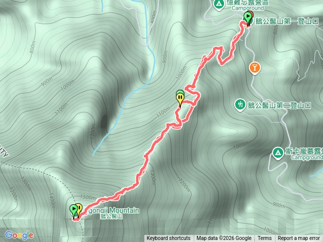 鵝公髻山預覽圖
