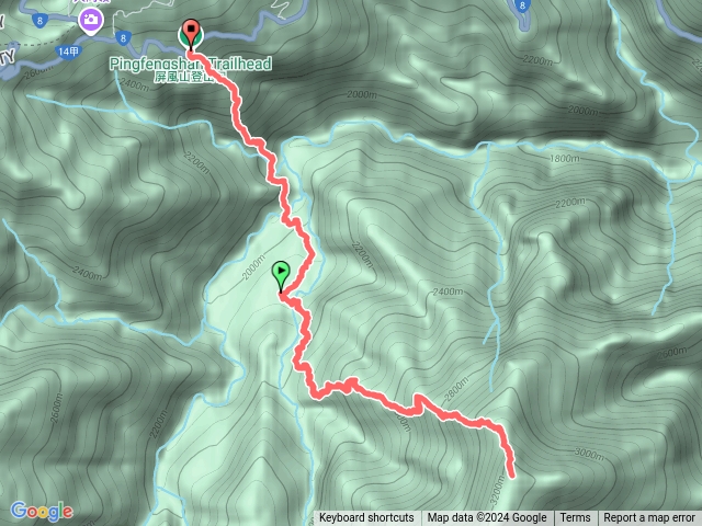 20240919_屏風山_day2山屋→登頂→登山口預覽圖