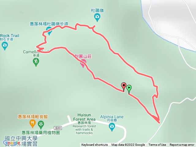 惠蓀林場杜鵑嶺步道