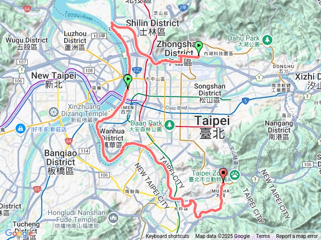 內湖-木柵第八段縱走