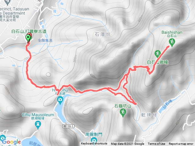 打鐵寮古道連走白石山