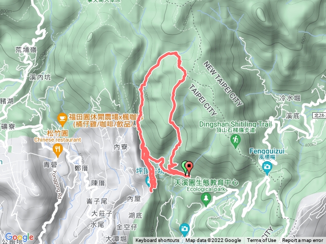 荷蘭古道-高頂山-北五指山-坪頂古圳三圳