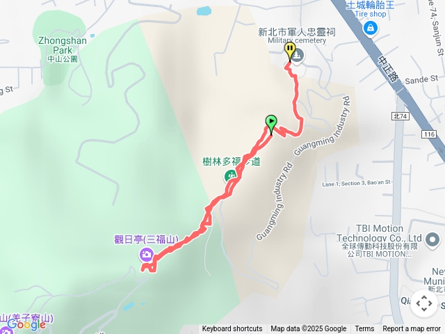 迴龍公墓-三福山