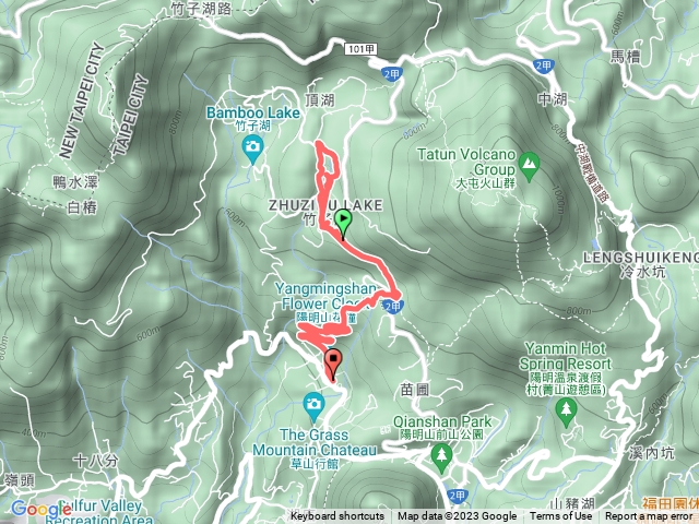 竹子湖 紫明溪 花鐘