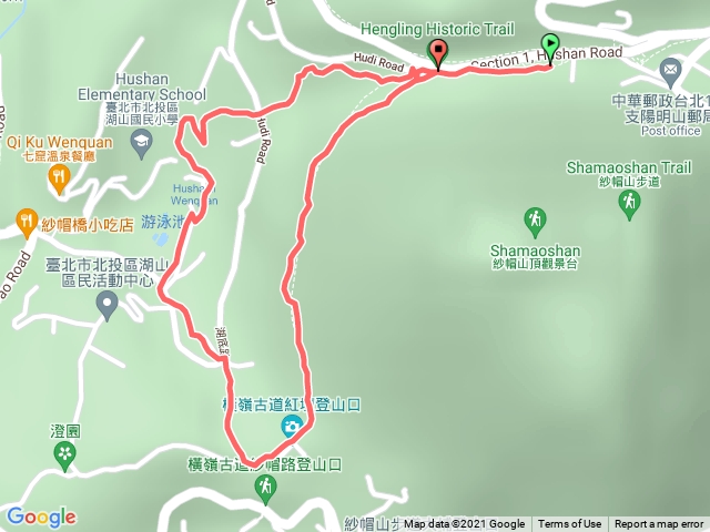 橫嶺 半嶺 湖山國小步道