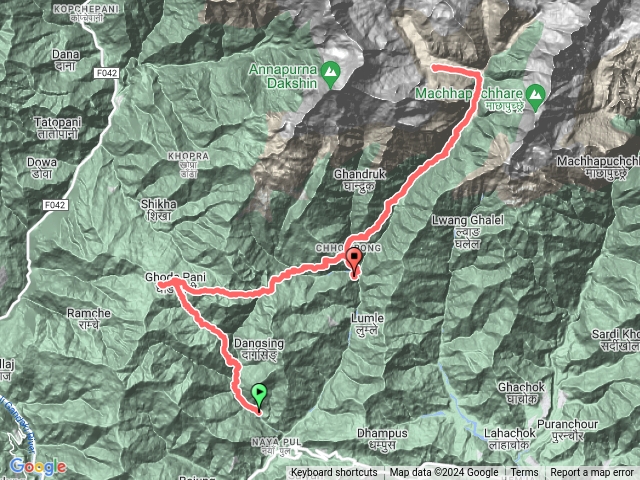 尼泊爾安納普娜ABC基地營健行