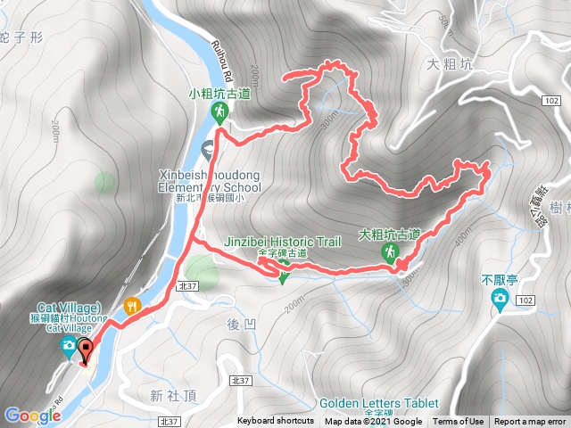 候硐 大、小粗坑古道+腰繞古道 _8.785K