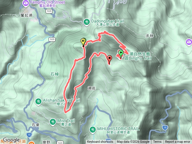 大棟山霹靂山茶之道焙仔桶林道