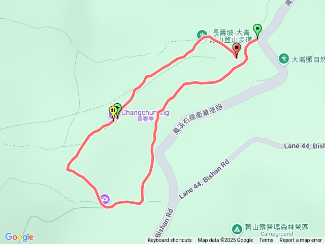 大崙尾山步道長壽坡