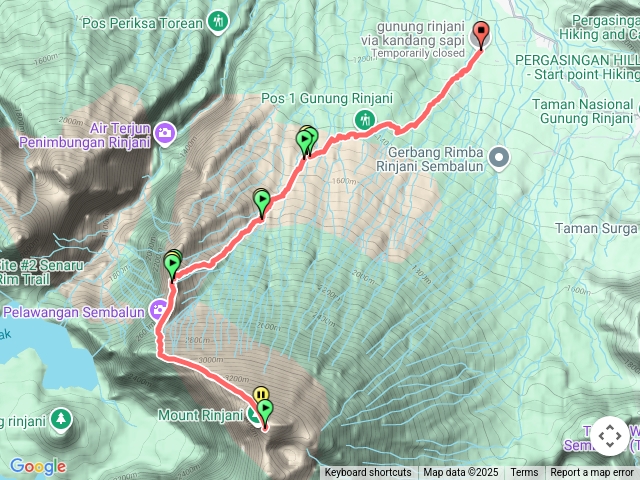 印尼🇮🇩林賈尼火山(MountRinjani)