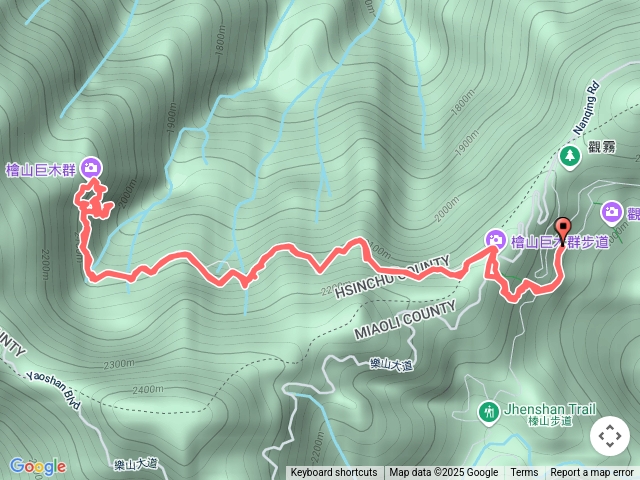 新竹 五峰 觀霧國家森林遊樂區 蜜月小徑+樂山林道+檜山巨木群步道