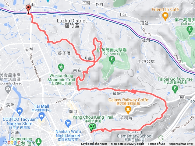 羊稠坑-營盤坑-五酒桶山