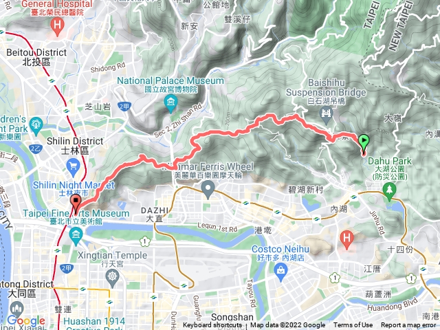 台北大縱走第五段