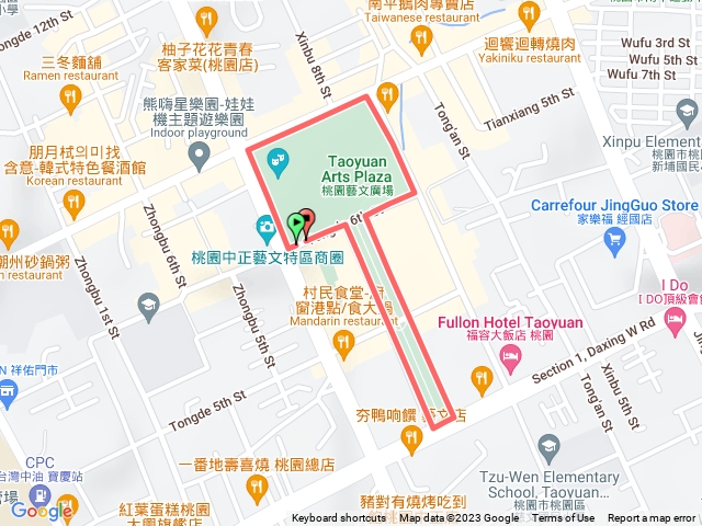 桃園市桃園藝文廣場預覽圖