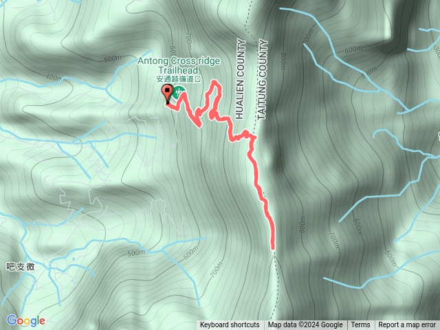 安通越嶺古道西段