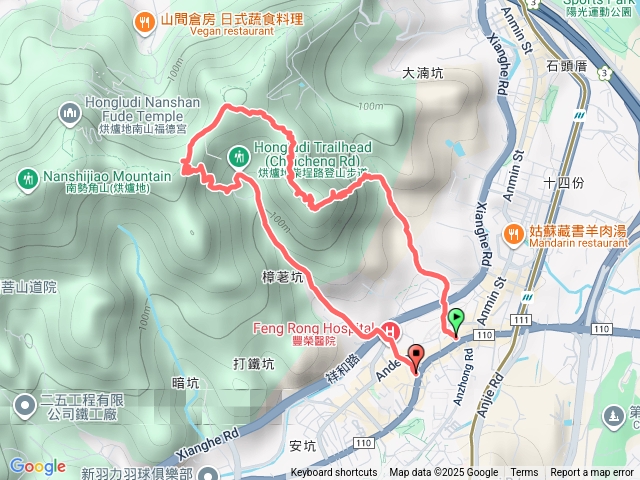 新店柴埕路22巷鐵橋舊石階路、柴埕尖、光明頂山腳、柴埕路60巷