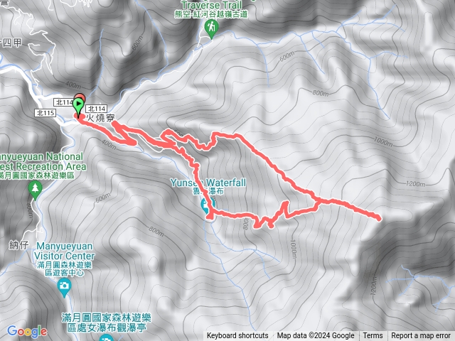 逐鹿山下雲森瀑布預覽圖