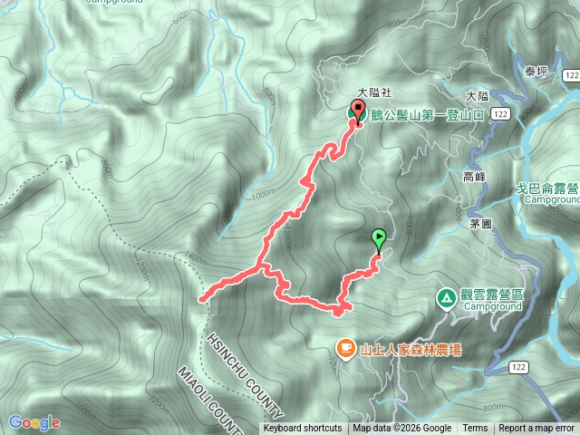 鵝公髯山預覽圖