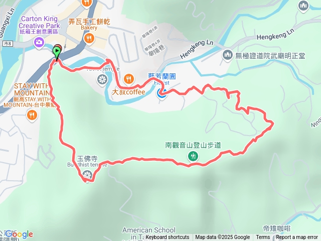 台中南關音山大O路線