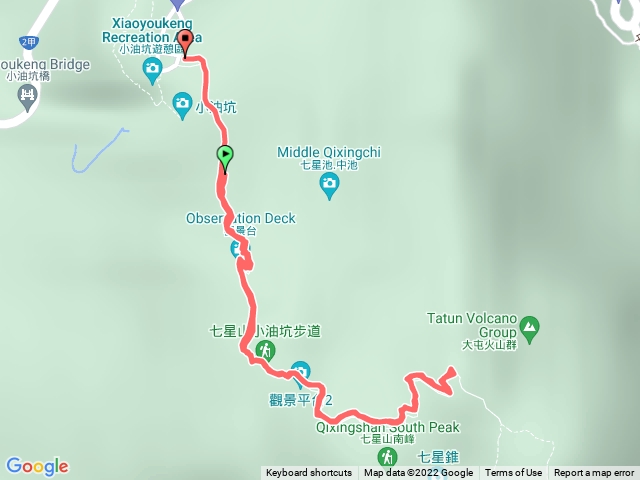 小油坑-七星山主峰