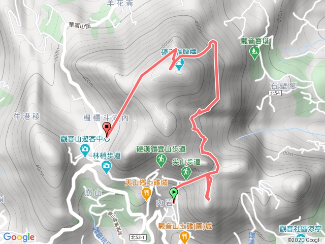 探索觀音山尋寶任務牛寮埔登山步道+北橫古道20200726