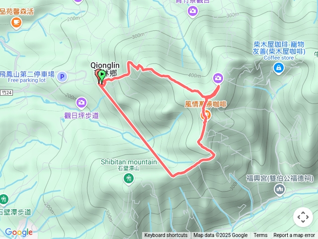 飛鳳山、觀日坪古道