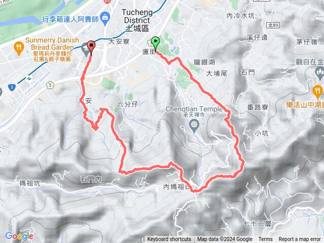 天上山 下土城國中