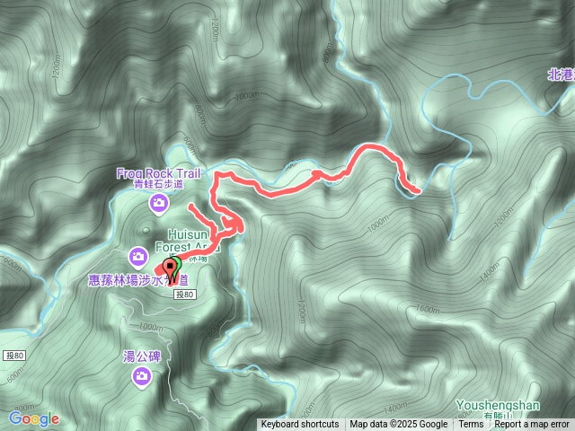 北港溪之一線天+杜鵑嶺步道