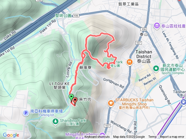 尖棟山二進二出