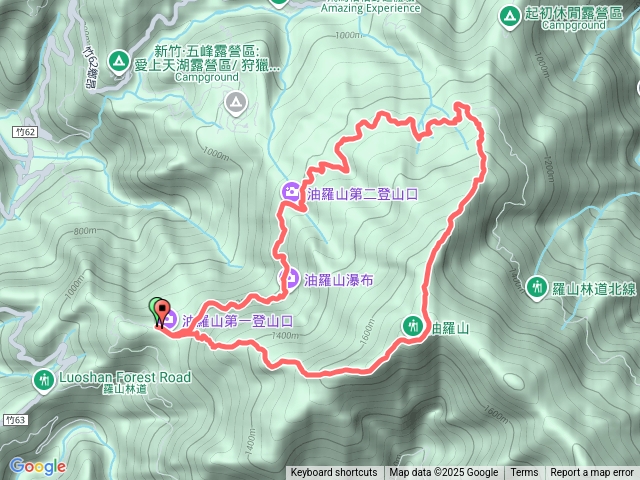油羅山(1進3出)預覽圖