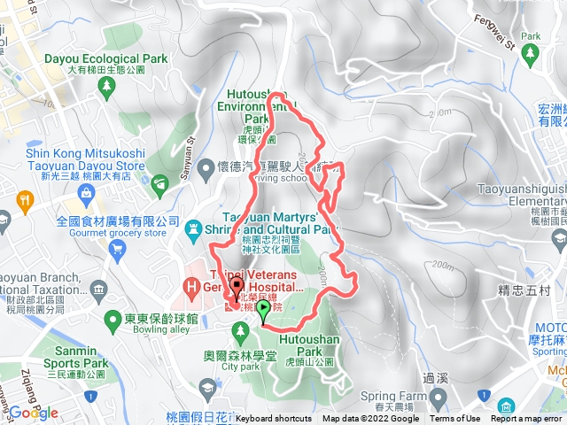 桃園市虎頭山步道