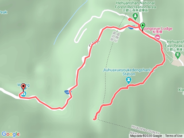 合歡東峰來回