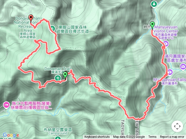 滿東步道+東眼山