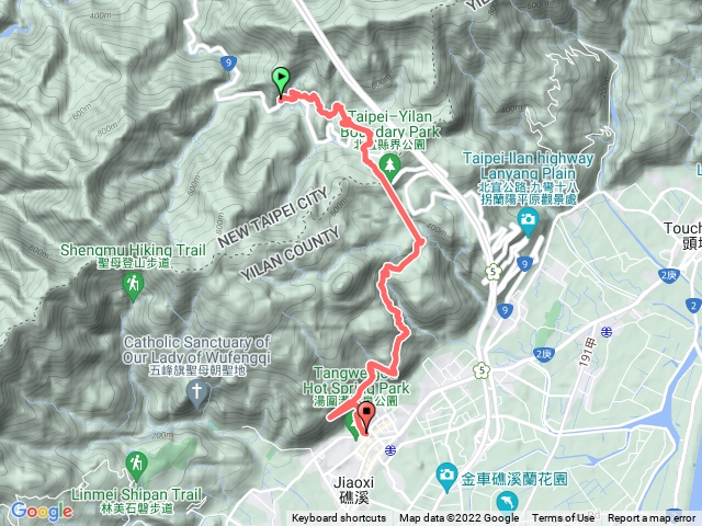 淡蘭古道南段四堵跑馬