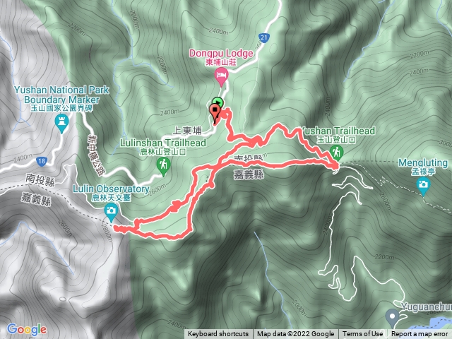 2022塔塔加三連峰(鹿林前山、鹿林山、麟趾山)