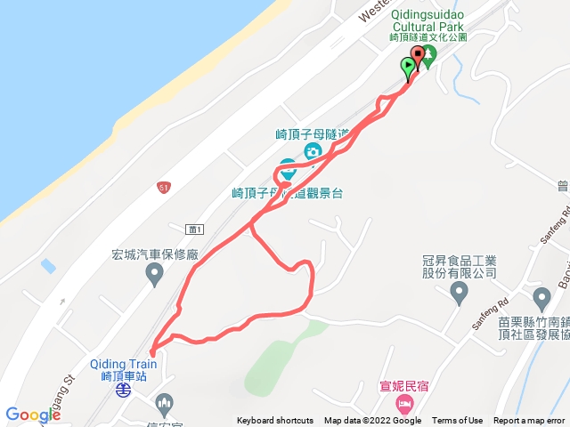 崎頂子母隧道步道