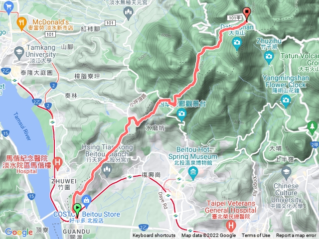 台北大縱走第一段