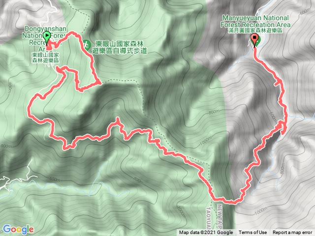 東眼山→滿月圓