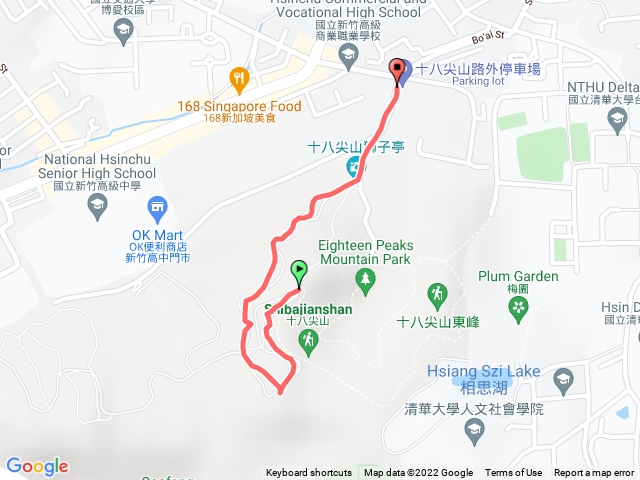 十八尖山步道