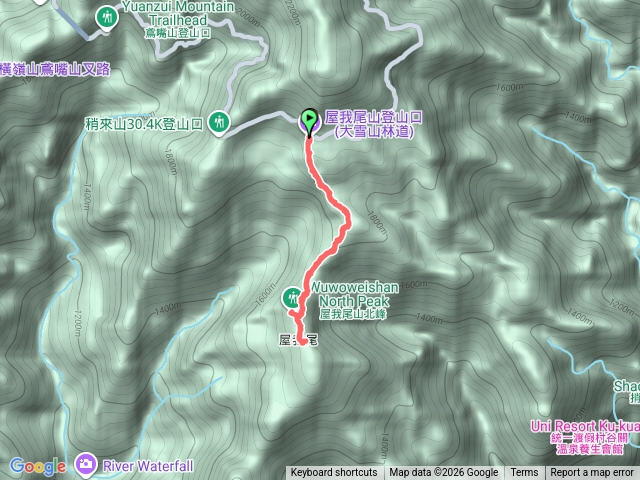 大雪山登山口預覽圖