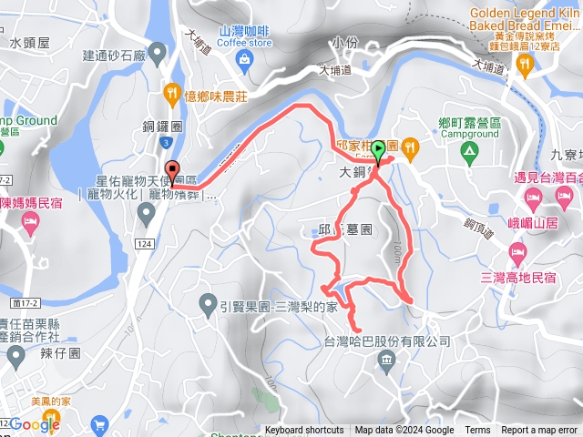 銅鏡山林步道預覽圖