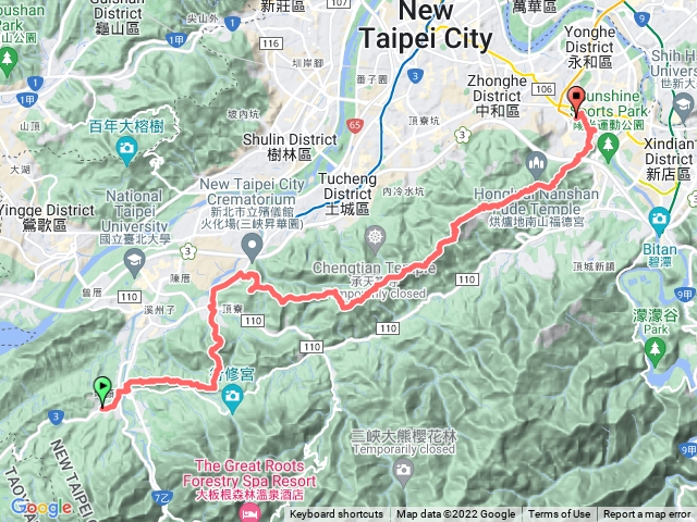 20220613 環大台北天際線第十段(二鬮 - 捷運南勢角站)