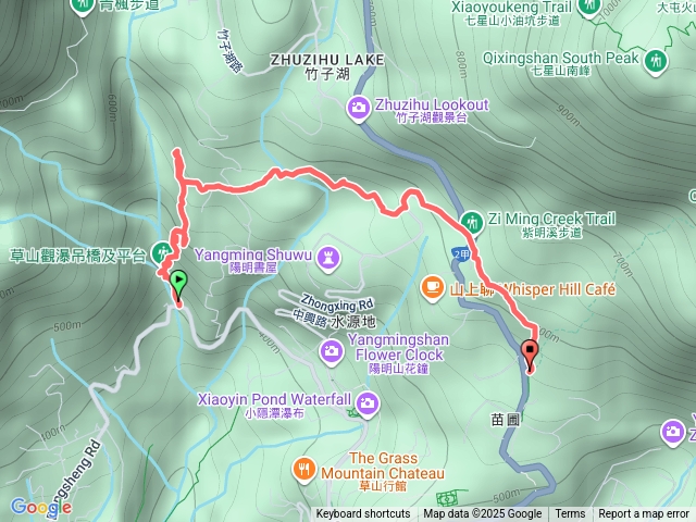 雷隠橋、觀瀑吊橋、猴嵌古道、中興路6號、童軍站-090425