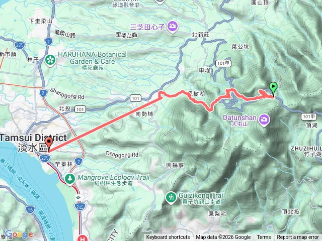 二子坪十八灣楓樹湖山仔頂天元宮