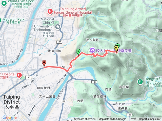 太平咬人狗步道