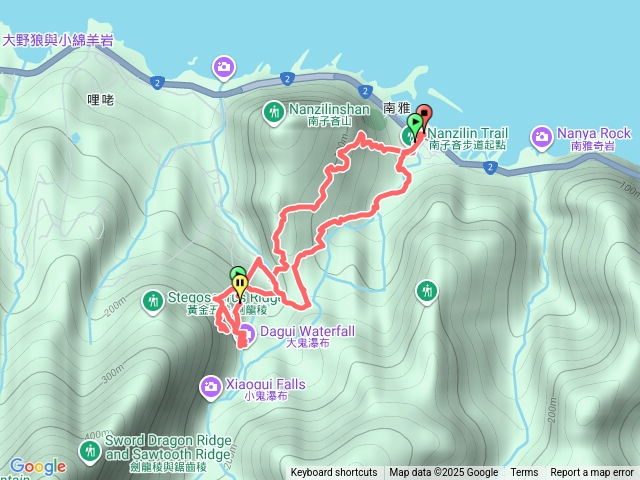 南新宮劍龍新路小錐麓大鬼瀑布香巴拉隧道半屏溪南子吝東南峰南新宮預覽圖