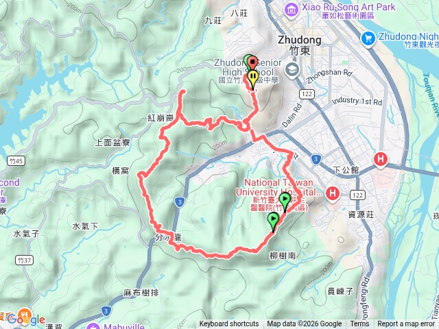 竹東三山縱走預覽圖