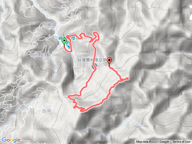 竹崙路 熊空茶園 熊空山 竹坑山 