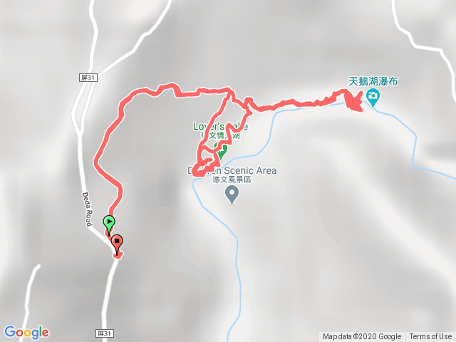 天鵝湖、情人湖O型走